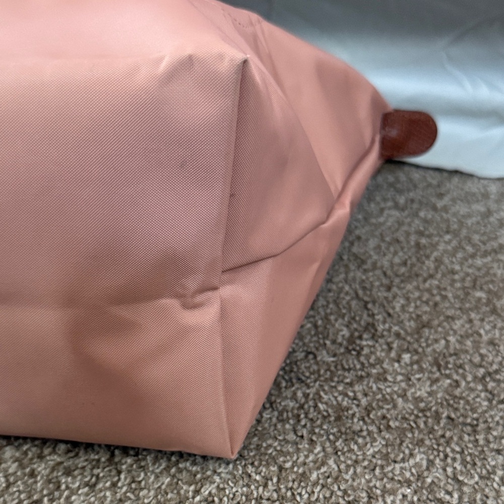 Longchamp Brown and Pink Tote Bag - Picture 4 of 9